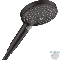 Ручной душ Hansgrohe Raidance Select S 3 режимa 26530670 (черный матовый)