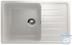Кухонная мойка Ulgran U-400 75 ультра-белый