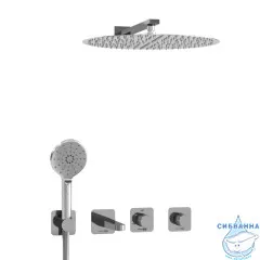 Душевая система Wasserkraft 400 1 режим A4651.294.295.090.117.271.087.127 (хром)