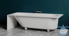 Панель боковая для ванны Salini Vasta 100 белый матовый