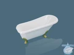 Ванна из литьевого мрамора Esse Santorini 170x79
