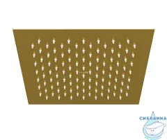 Верхний душ Wasserkraft 250 1 режим A198 (золото)