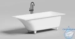 Ванна из искусственного камня Salini Orlando Kit 170x75 (материал sapirit, белый глянцевый)