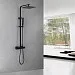Душевая система Abber Daheim 250 1 режим AF8260BL  (черный матовый)