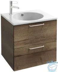 Тумба Jacob Delafon Odeon Rive Gauche 60 дуб табак с раковиной Odeon Rive Gauche 60