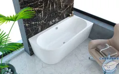 Акриловая ванна Kolpa San Dream 180X80 L с каркасом