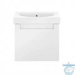 Тумба под раковину Kerama Marazzi Buongiorno 60 белый/дуб кантри BGP.60.1+1\WHT