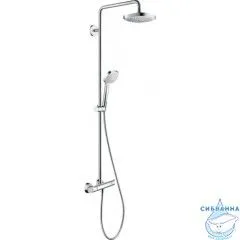 Душевая система Hansgrohe Croma Select S 190 1 режим 27256400 (хром/белый)