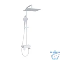 Душевая система Wasserkraft 300 1 режим A185.163.155.WM (белый матовый)