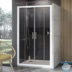 Дверь в нишу Ravak 10° 10DP4 190 см профиль белый