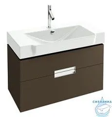 Тумба Jacob Delafon Reve EB1135-G80 79 коричневый с раковиной Reve 80