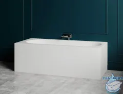 Ванна из искусственного камня Salini Fabia 180x80 (материал sapirit, белый глянцевый)