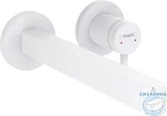  Встраиваемый смеситель для раковины Hansgrohe Finoris 76050700 (белый)
