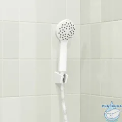 Лейка для душа Iddis Buena 95 1 режим BUE1FW0i16 (белый матовый)