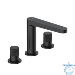 Смеситель для раковины Wasserkraft Fulda 5235 (черный матовый)