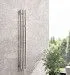 Полотенцесушитель электрический Сунержа Терция 120 (с возможностью скрытого подключения) (хром)