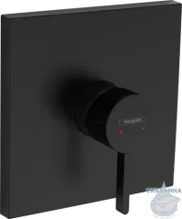 Встраиваемый смеситель для душа Hansgrohe Finoris 76615670 (черный матовый)