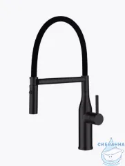 Смеситель для кухни Gappo G4098-26 (черный матовый)