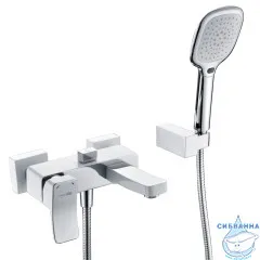 Смеситель для ванны Wasserkraft Aller 1061WHITE (хром/белый)