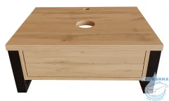 Тумба 1Marka Grunge Loft 60П, дуб вотан