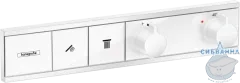 Встраиваемый термостатичесий смеситель для ванны Hansgrohe RainSelect 15380700 (белый)