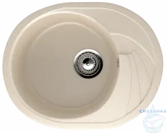 Кухонная мойка Ulgran U-403 58 бежевый