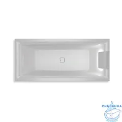 Акриловая ванна Riho Still Square Led R 180x80 с ножками
