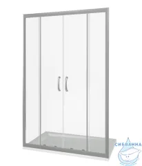 Дверь в нишу Bas Infinity WTW-TD-190-C-CH профиль хром, стекло прозрачное