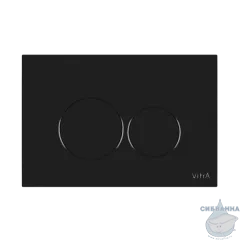  Кнопка смыва VitrA Origin 740-2450 черный глянцевый