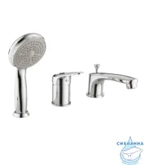 Смеситель для ванны на борт Lemark Luna LM4145C с душевым гарнитуром