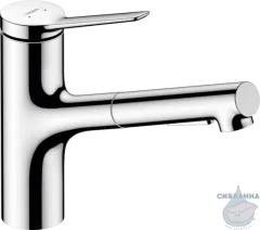  Смеситель для кухни Hansgrohe Zesis M33 74800000 (хром)