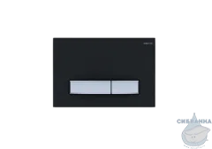 Кнопка смыва Aquatek KDI-0000026 черный\никель