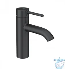 Смеситель для раковины Kludi Bozz 382823976 (без донного клапана) (черный)