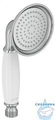 Ручной душ Jacob Delafon Louise 1 режим E24366-CP (хром/белый)