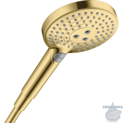 Ручной душ Hansgrohe Raidance Select S 3 режимa 26530990 (золото)